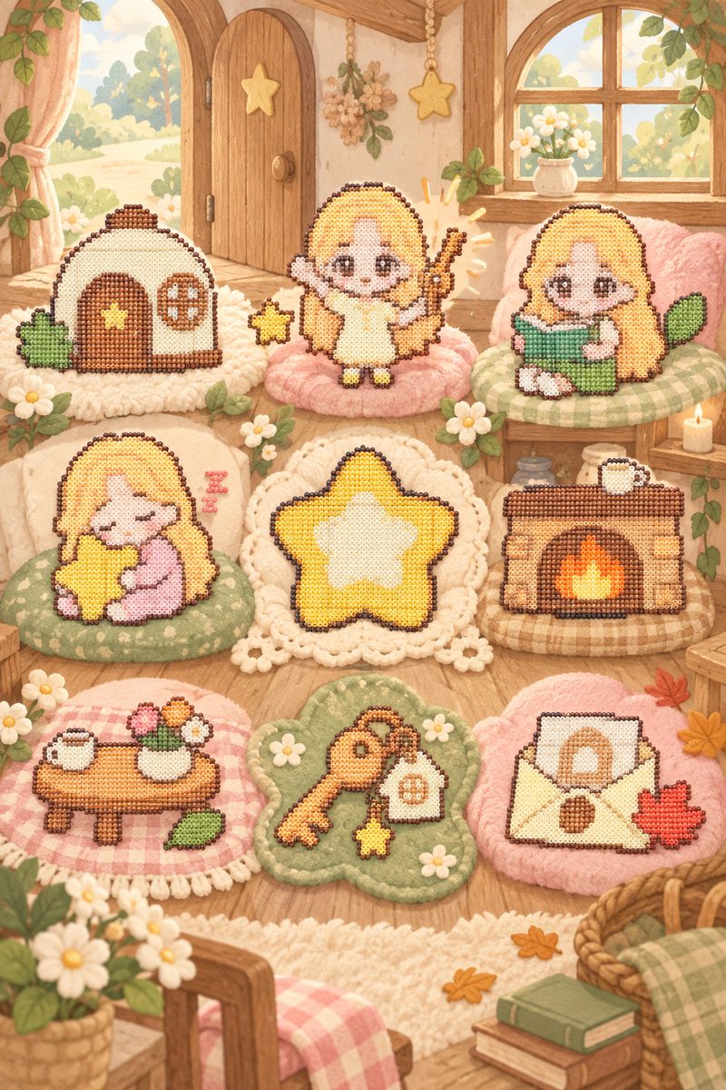 Anan's Bead Cottage — Mini Bead Pattern Pack (9 Designs) cover art
